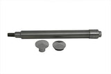 Chrome Flush Mount Front Axle for Harley FL 2000-2007 with End Caps