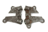 Forged Steel Rear Frame Axle Plate Set for 45 solo frames, W 1936-1952