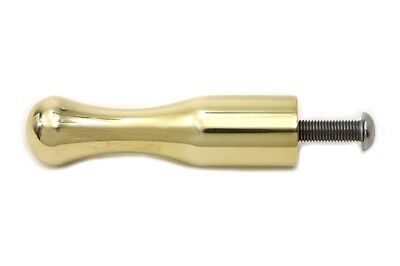 Contour shifter peg is constructed of solid brass.