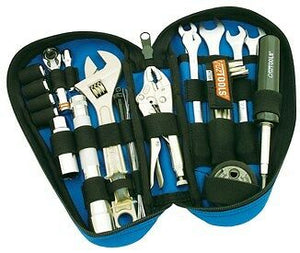 CruzTools Teardrop Set ROADSIDE TOOL KITS comes in a 5.5" x 10" zip up pouch