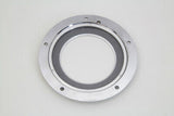 Chrome 5-Hole C-Thru Derby Cover