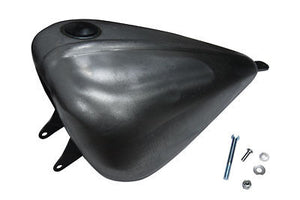 Bobber Peanut 2.3 Gallon Gas Tank,Fits Harley Softail 2000-06,left side petcock