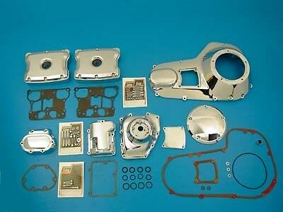 Chrome Engine Dress Up Kit replaces OEM No: 16326-99 for FLT 1999-2000 TC-88