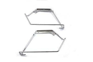 Chrome Saddlebag Mount Bracket Set