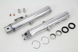 41 mm FL 1972-1984 Polished Lower Fork Slider, Single Disc, Kit