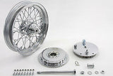 16" Wheel and Brake Drum Assembly Chrome FITS: XL 1975-1978 Rear