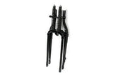 28" Spring Fork Assembly Black