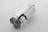 Chrome 12 Volt 2-Brush Generator with Low Output FITS: FL/XL 1941-1981