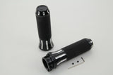 Black Cobra Style Handlebar Grip Set