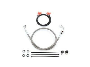 Stainless Steel Brake Hose Kit 30-1/2". Fits: XL 1987-2003